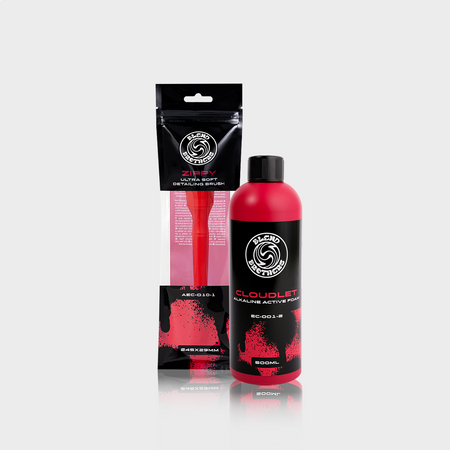 Zestaw CLOUDLET Alkaline Active Foam 500ml + ZIPPY 1szt.