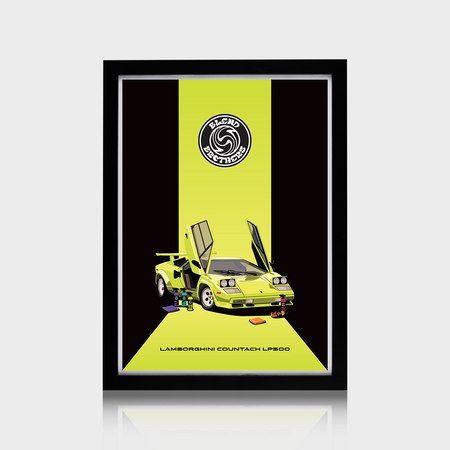 PLAKAT LAMBORGHINI 68x48cm