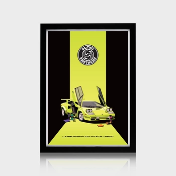 PLAKAT LAMBORGHINI 68x48cm